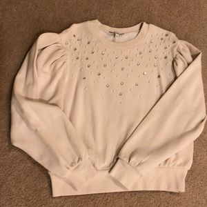 Diamonds and pearls beige sweatshirt. M
